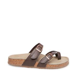 Steve Madden Bryceee Sandaler Dame Mørke Brune | SM-231LR