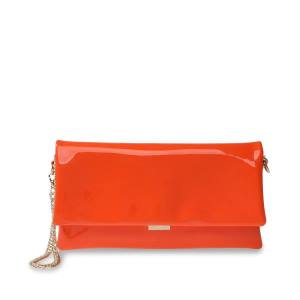 Steve Madden Bsublime Patent Crossbody Veske Dame Oransje | SM-261MD