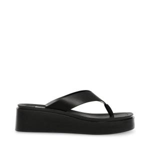 Steve Madden Carlene Sandaler Dame Svarte | SM-892DJ