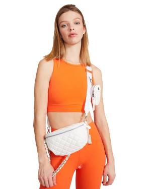 Steve Madden Cropped Active Tank Topper Dame Oransje | SM-270VX