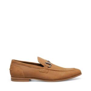 Steve Madden Debinair Tan Nubuck Pensko Herre Brune | SM-903ZG