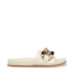 Steve Madden Delay Bone Sandaler Dame Beige | SM-630CS