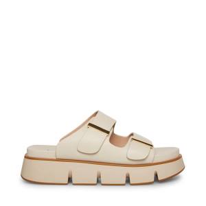 Steve Madden Elke Sandaler Dame Hvite | SM-528LV