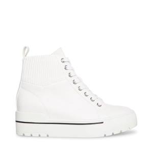 Steve Madden Felix Joggesko Dame Hvite | SM-629TY