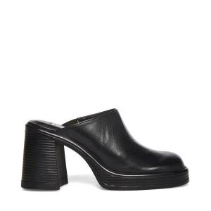 Steve Madden Flirtie Lær Heel Høye Hæler Dame Svarte | SM-907NM