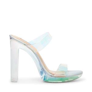 Steve Madden Glassify Heel Høye Hæler Dame Rainbow | SM-036VC