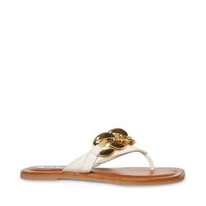 Steve Madden Hazel Sandaler Dame Hvite | SM-650MN