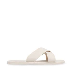 Steve Madden Horizon Off-white Sandaler Dame Hvite | SM-960CR