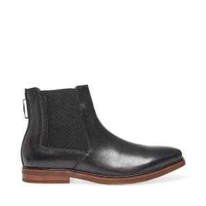 Steve Madden Informor Lær Støvler Herre Svarte | SM-572QR