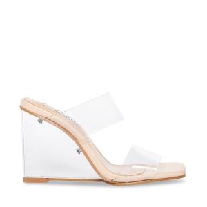 Steve Madden Isa Heel Høye Hæler Dame Clear | SM-402GT