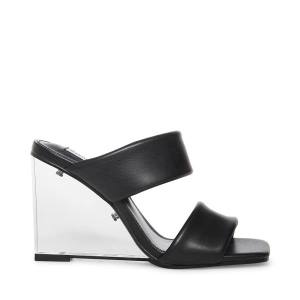 Steve Madden Isa Heel Høye Hæler Dame Svarte | SM-419IY