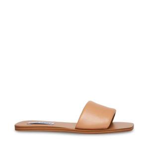 Steve Madden Isabel Tan Sandaler Dame Brune | SM-839VR