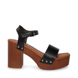 Steve Madden Ivy Heel Høye Hæler Dame Svarte | SM-124DU