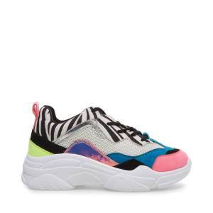 Steve Madden Jantonia Zebra Joggesko Barn Multicolor | SM-471OY