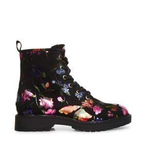 Steve Madden Jbettyy Ankelstøvletter Barn Svarte Multicolor | SM-159KD