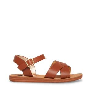 Steve Madden Jleague Cognac Sandaler Barn Brune | SM-341XI