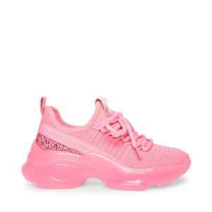 Steve Madden Jmaxima Neon Joggesko Barn Rosa | SM-349HC