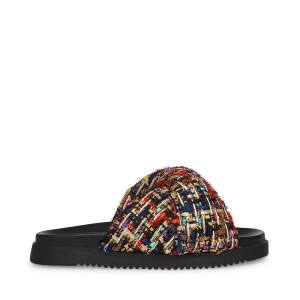 Steve Madden Joyce Sandaler Dame Multicolor | SM-049ZJ