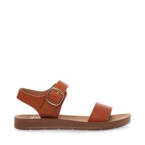 Steve Madden Jprobler Cognac Sandaler Barn Brune | SM-031XE