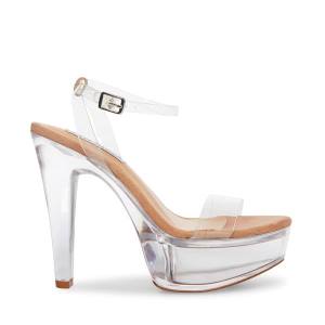 Steve Madden Julien Heel Høye Hæler Dame Clear | SM-349KC