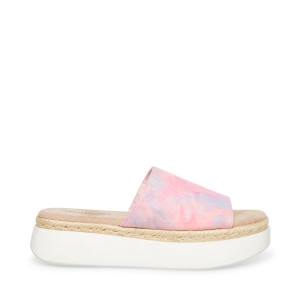 Steve Madden Juniper Sandaler Dame Rosa Multicolor | SM-781ZR