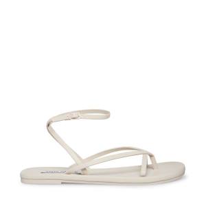 Steve Madden Juno Bone Sandaler Dame Beige | SM-486QS