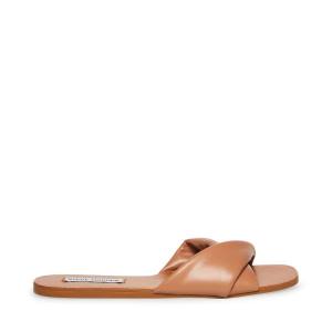 Steve Madden Kendria Tan Sandaler Dame Brune | SM-420HU