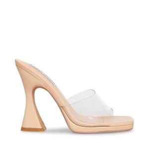 Steve Madden Lipa Heel Høye Hæler Dame Clear | SM-428YW