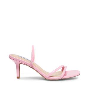 Steve Madden Loft Patent Heel Høye Hæler Dame Rosa | SM-295MP