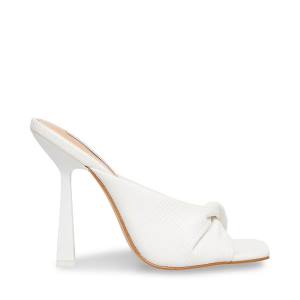 Steve Madden Majorie Heel Høye Hæler Dame Hvite | SM-596HB