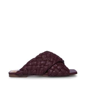 Steve Madden Marina Burgundy Sandaler Dame Burgunder | SM-548NM