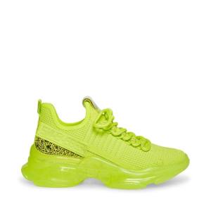 Steve Madden Maxima Lime Joggesko Dame Lyse Grønn | SM-390MS