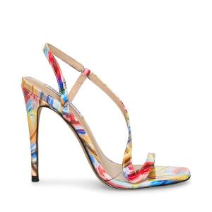 Steve Madden Nadia Heel Høye Hæler Dame Multicolor | SM-041BM