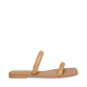 Steve Madden Pedra Tan Sandaler Dame Brune | SM-423BY