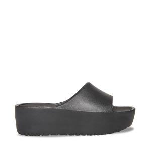 Steve Madden Peerless Sandaler Dame Svarte | SM-306HN