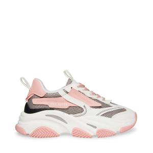 Steve Madden Possession Joggesko Dame Rosa Multicolor | SM-438BS