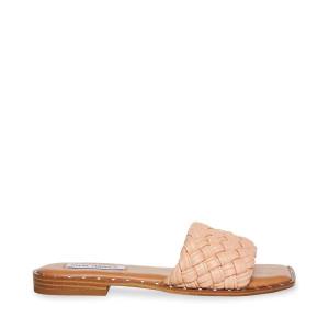 Steve Madden Santina Natural Sandaler Dame Beige | SM-490KZ