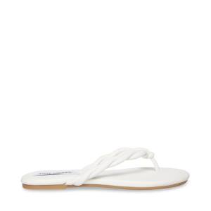 Steve Madden Saylor Sandaler Dame Hvite | SM-431IR