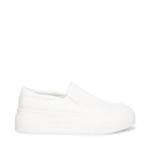 Steve Madden Shuffle Joggesko Dame Hvite | SM-521UT