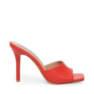 Steve Madden Signal Heel Høye Hæler Dame Rød | SM-572FO