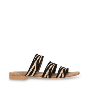 Steve Madden Skie Sandaler Dame Tiger | SM-091CU