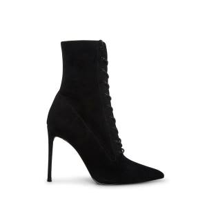 Steve Madden Valency Semsket Skinn Ankelstøvletter Dame Svarte | SM-219IH